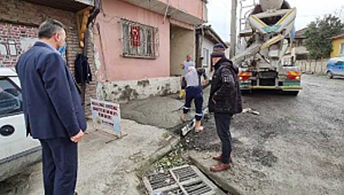 Sapanca Belediyesi Çalışıyor