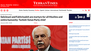 SÜLEYMANİ VE FAHRİZADE HEPİMİZİN ŞEHİDİ