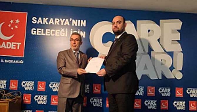 Taraklı Saadet Partisi’n de Görev Değişikliği