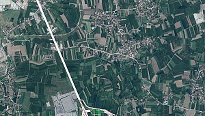 Yeni otoban girişinin ihalesi yapıldı