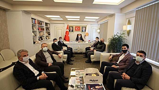 AK Parti ve MHP’yi Ziyaret Ettiler.