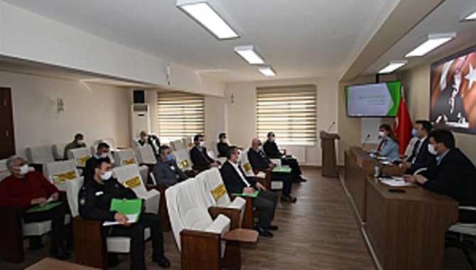 DEĞERLENDİRME VE KOORDİNASYON TOPLANTISI YAPILDI