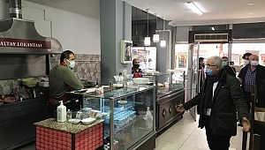 Demokrat Parti esnaf ziyareti