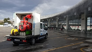 Dezenfekte çalışmaları sürüyor