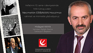 Erbakan Hocamızı Rahmetle Anıyoruz