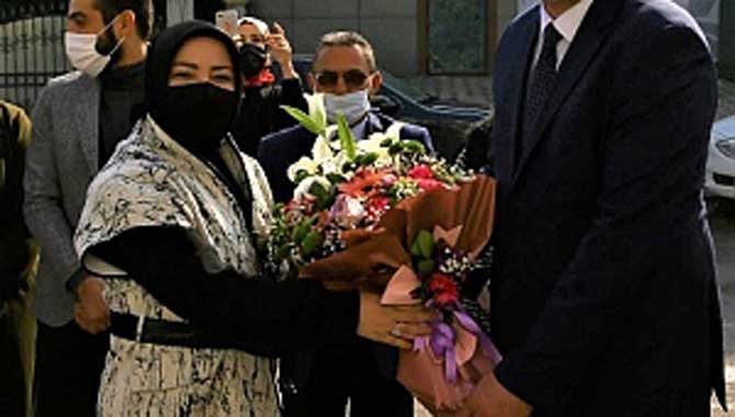 ERENLER İLÇE TEŞKİLATI ATABEK’İ AĞIRLADI