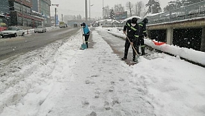 HENDEK'TE KARLA MÜCADELEDE SORUN YOK