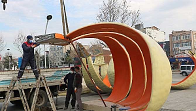 Kabak motifli satış ofisi kuruluyor