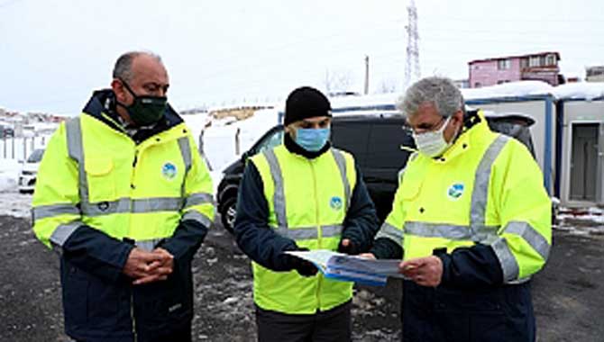 Karla mücedele devam ediyor.