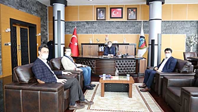 Rektör Sarıbıyık Başkan Alemdar’ı Ziyaret Etti