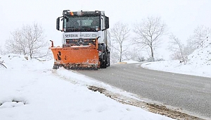 Serdivan Belediyesi Kar Nöbetinde