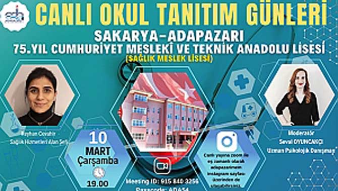 ADAPAZARI MEM “CANLI OKUL TANITIM GÜNLERİ” DEVAM EDİYOR