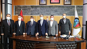 Başkan Alemdar Anadolu Medya Grubu’nu Ağırladı