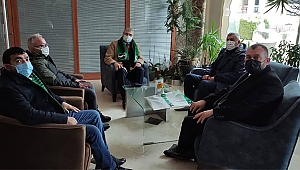 Başkan Yüce Ankara’da Sakaryaspor’u ziyaret etti