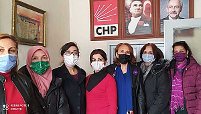CHP TARAKLI İLÇE KADIN KOLLARI TOPLANDI