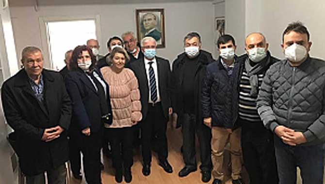 DEMOKRAT PARTİDEN ZİYARET