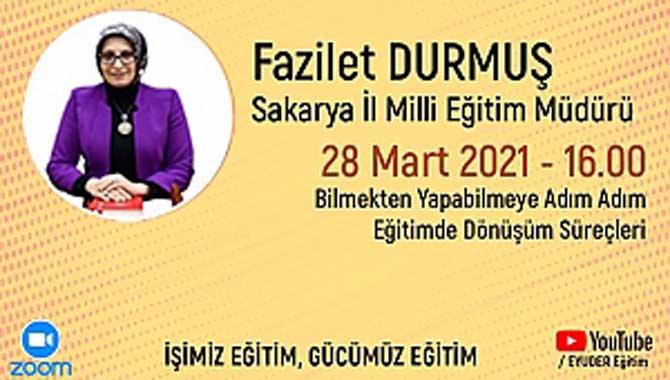 Durmuş İstanbul Eğitim Zirvesi'ne Katılacak 