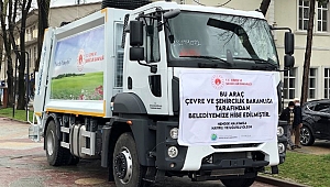 HENDEK BELEDİYESİNE BİR ÇÖP KAMYONU DAHA