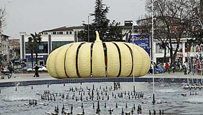 Kabak motifli satış ofisi Gar Meydanı’na kuruluyor