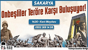 ONBEŞLİLER TERÖRE KARŞI BULUŞUYOR 