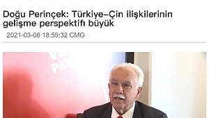 PERİNÇEK CRI’IN SORULARINI YANITLADI