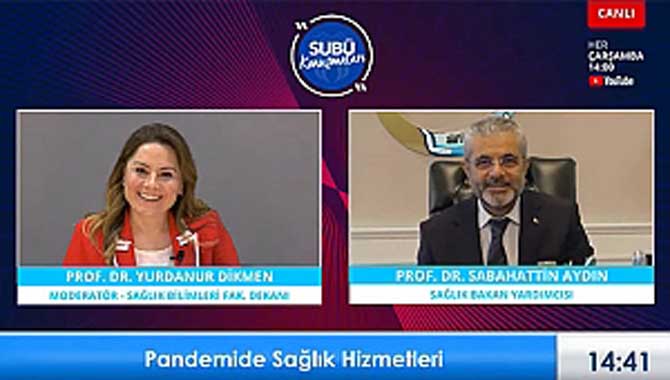 Sağlık Bakan Yardımcısı Profesör Aydın