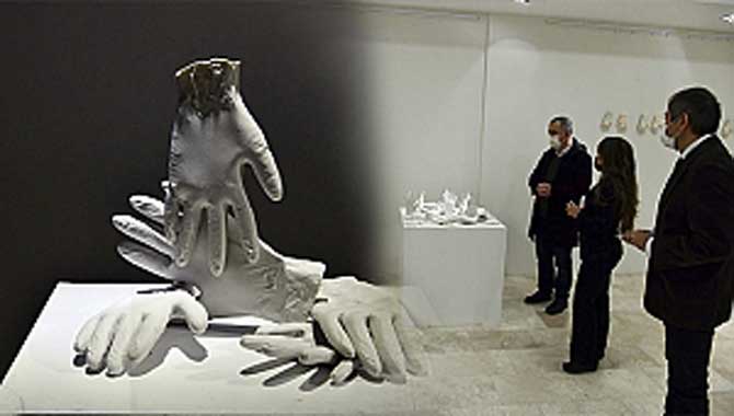 Sağlıkçılara İthaf Edilen Sergi Sanat Severlerin Beğenisine Sunuldu