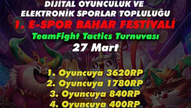SAÜ’nün İlk Büyük Çaptaki E-Spor Festivali Başlıyor