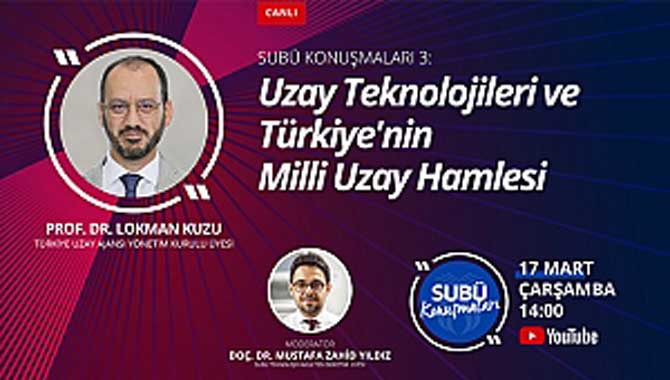 SUBÜ Konuşmaları 3: