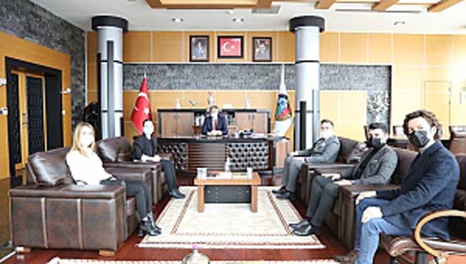 TÜGVA Serdivan Başkan Alemdar’ı Ziyaret Etti