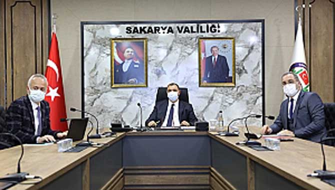 Vali Kaldırım’ın Başkanlığında COVID-19 Toplantısı Gerçekleştirildi