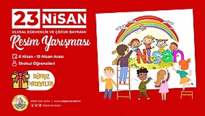  23 Nisan Konulu Resim Yarışması