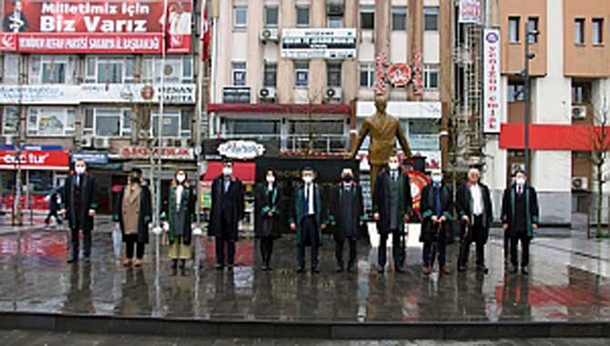 Baro Başkanı Burak Avukatlar adaletin teminatıdır