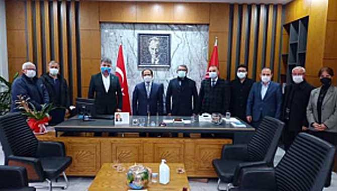 CHP İL BAŞKANI KELEŞ, İŞÇİ SENDİKALARINI AĞIRLADI