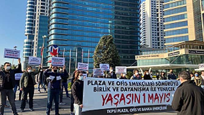 Emekçiler İstanbul'da üç noktada buluştu