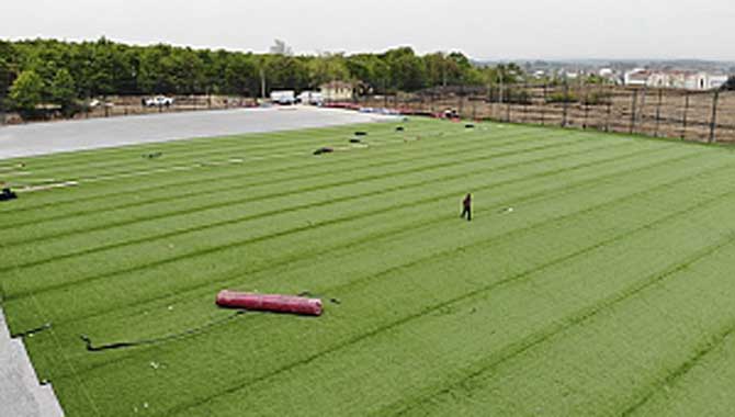 Karapürçek Sentetik Saha da Sona Doğru