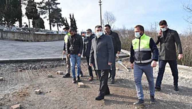 Kuzuluk Mahallesinde Beton Yol Uygulaması 