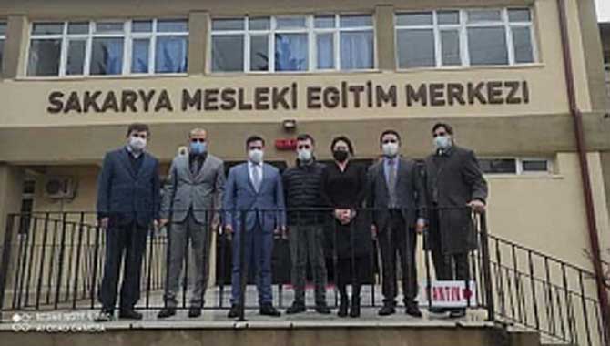 MEB Daire Başkanı'ndan, Meslek Liselerine ziyaret