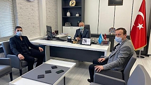 Öz Sağlık-Sen’den Doç. Dr. Aziz ÖĞÜTLÜ’ye ziyaret