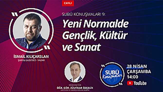 Yazar İsmail Kılıçarslan SUBÜ Konuşmaları’nda