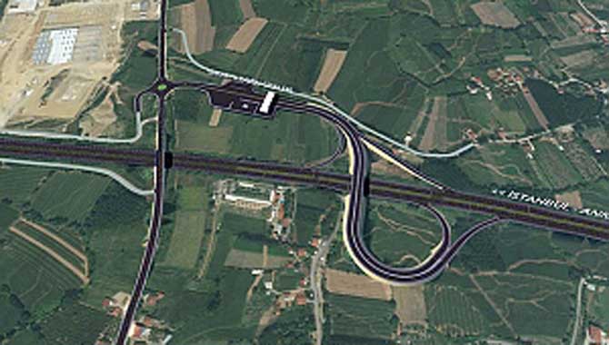 Yeni otoban girişi için kamulaştırmalara başlandı