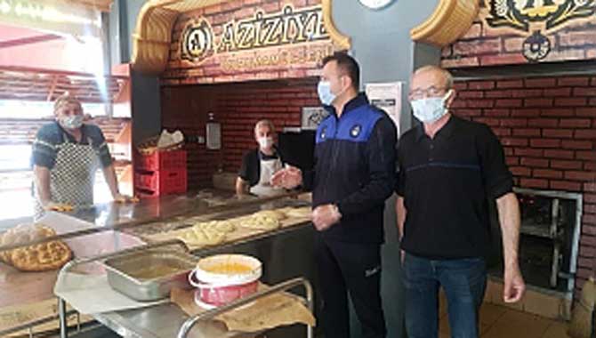 Zabıta Ekipleri Fırınlarda Pide Denetimi Yaptı.