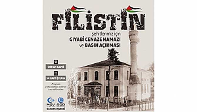 AGD’DEN SAATLERİ KUDÜS’E KURULMUŞ SAKARYA HALKINA DAVET