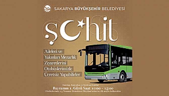 Bayramda mezarlıklara ulaşım imkanı