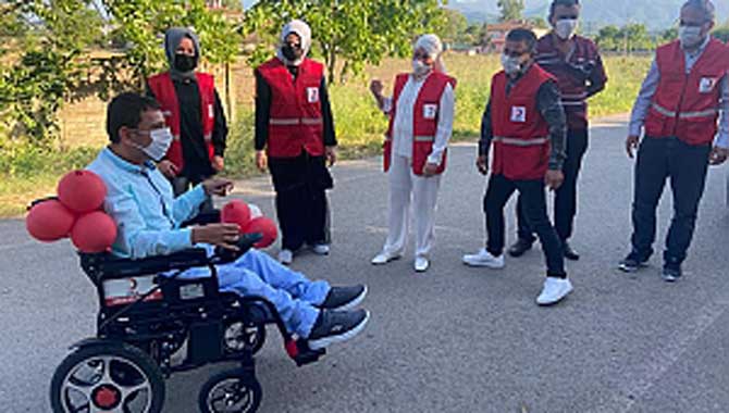 Durmuş da Artık Bir Kızılay Gönüllüsü