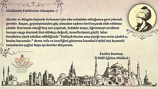 Durmuş’tan Anlamlı Pazartesi Mesajı