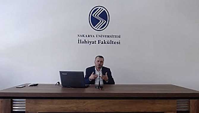 İlahiyat Fakültesi'nde online seminer gerçekleştirildi