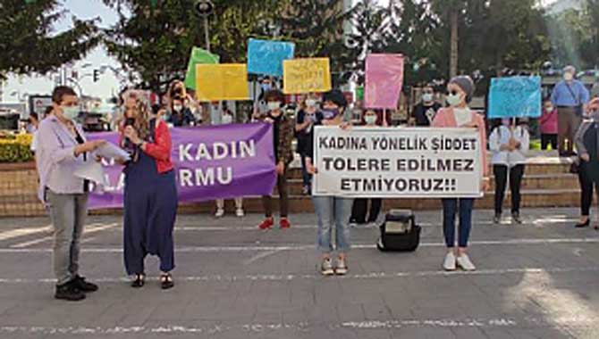 KADINA YÖNELİK ŞİDDET TOLERE EDİLEMEZ!