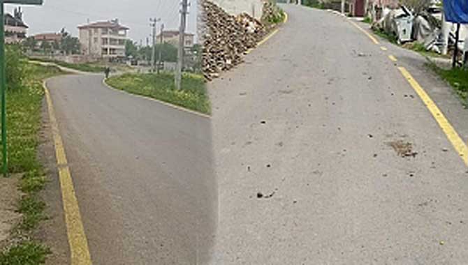 Kırsal mahallelerdeki dar yollar artık hayat karartmasın 