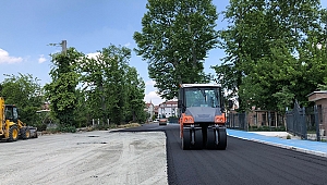 Millet Bahçesi’ndeki o güzergah asfaltla buluşturuldu